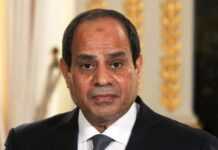 Le Président égyptien, Abdel Fattah al-Sissi