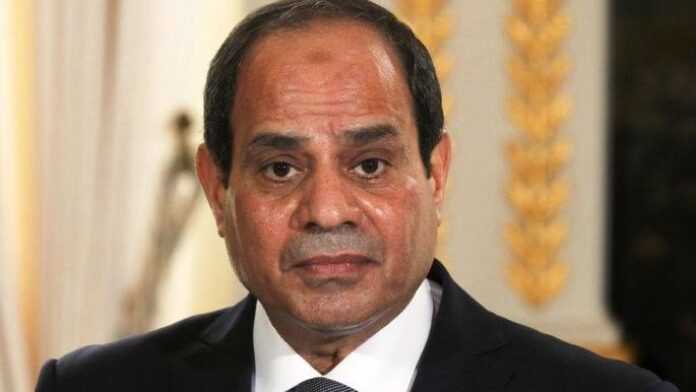 Le Président égyptien, Abdel Fattah al-Sissi