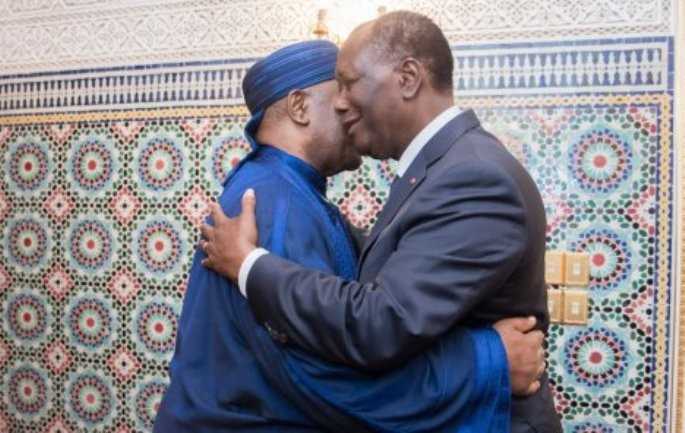 Bongo et Ouattara