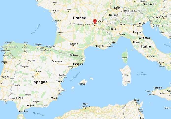 carte Lyon