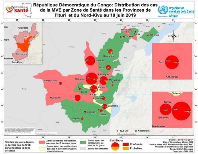 Ebola 10 juin 2019