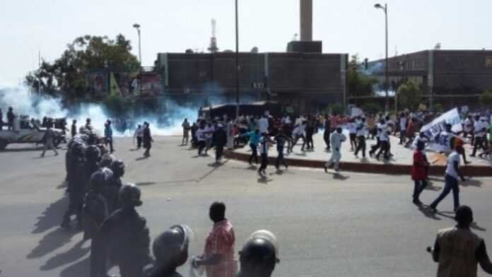 Manifestations au Sénégal