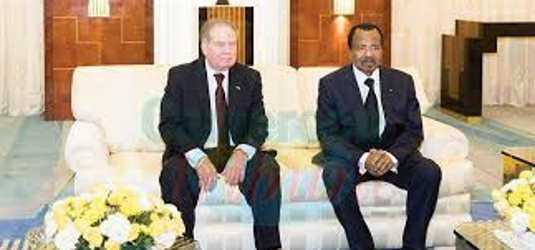 Michael Mason et Paul Biya