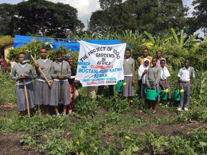 slow food gardens in africa