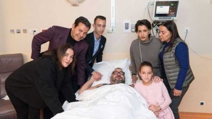 Mohammed VI hospitalisé en France,