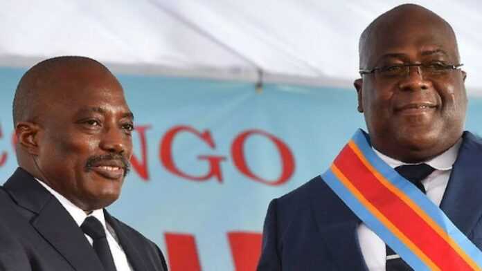 Joseph Kabila et Félix Tshisekedi