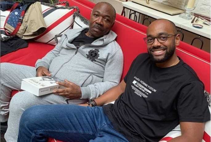 Ali Bongo et son fils