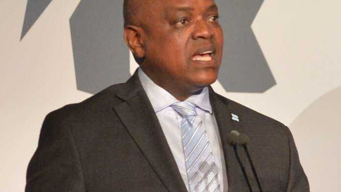 Mokgweetsi Masisi en octobre 2018 @wikipedia