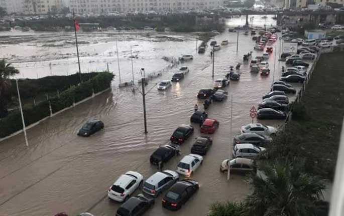 Tunisie sous les eaux