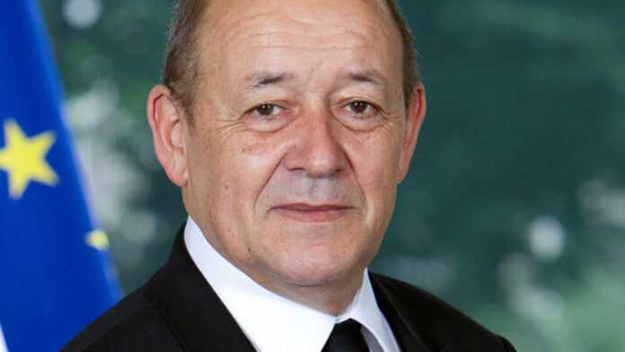 Le ministre français des Affaires étrangères, Jean-Yves Le Drian