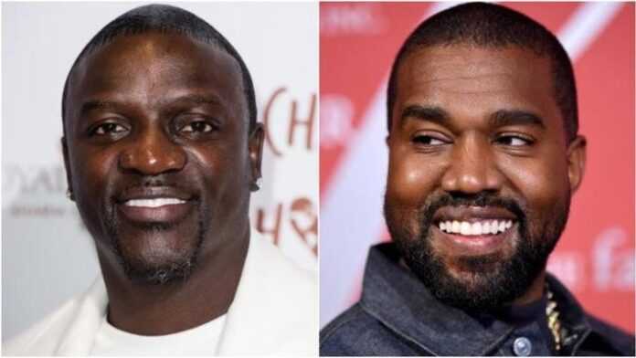 Akon et Kanye West