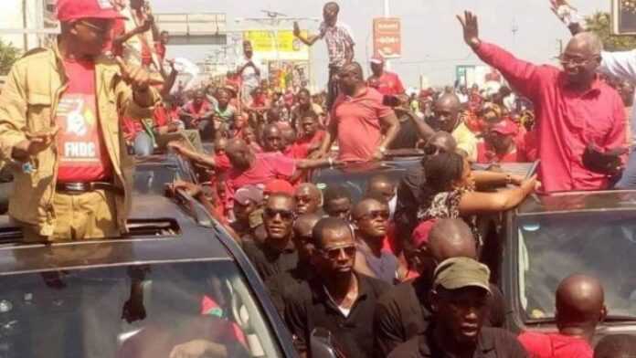 Cellou Dalein Diallo et Bah Oury