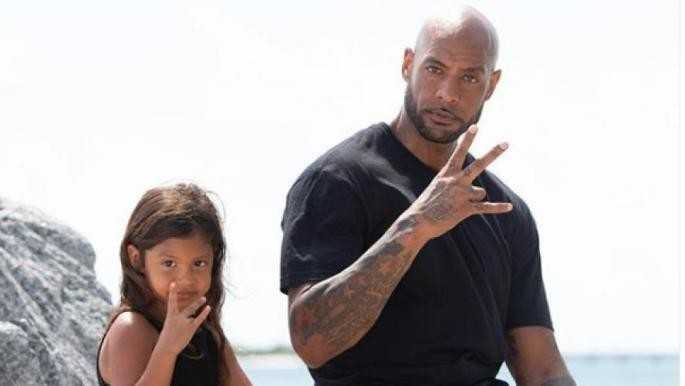 Luna et son père Booba