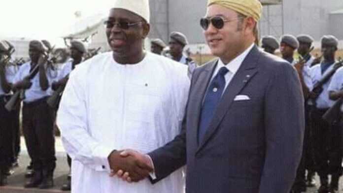 Le Président du Sénégal, Macky Sall, et le roi du Maroc, Mohammed VI