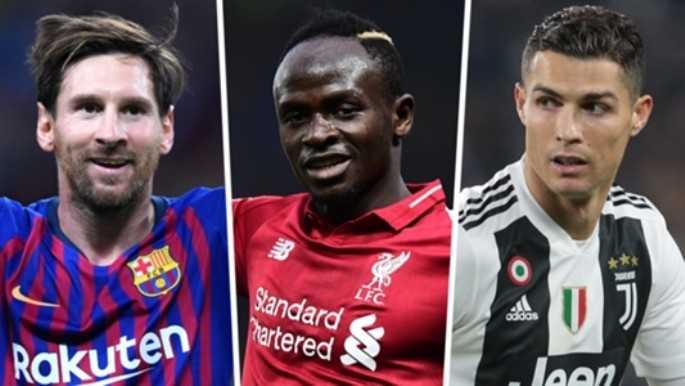 Messi, Mané, Ronaldo