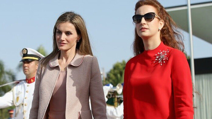 Dona Letizia et Lalla Salma