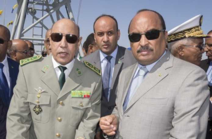 Mohamed Ould Ghazouani et Mohamed Ould Abdel Aziz
