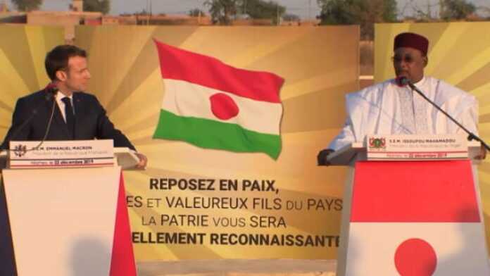 Au Niger, point presse du Président Emmanuel Macron et du Président Mahamadou Issoufou