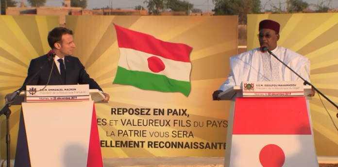 Au Niger point presse du Président Emmanuel Macron et du Président Mahamadou Issoufou