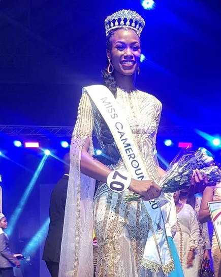 Audrey Nabila Monkam Miss Cameroun 2020
