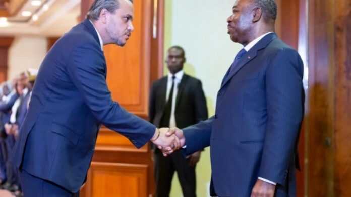 Brice Laccruche Alihanga et Ali Bongo