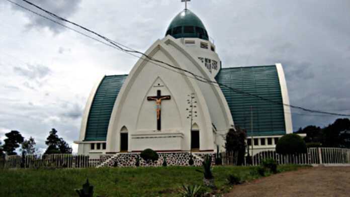 Cathédrale Notre-Dame de la Paix, à Bukavu  par Timothee Rolin