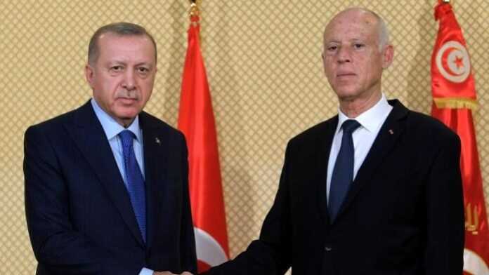 Recep Tayyip Erdogan et Kais Saied