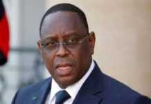 Le Président du Sénégal, Macky Sall