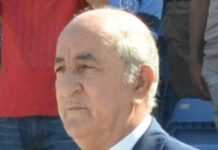 Le Président algérien, Abdelmadjid Tebboune
