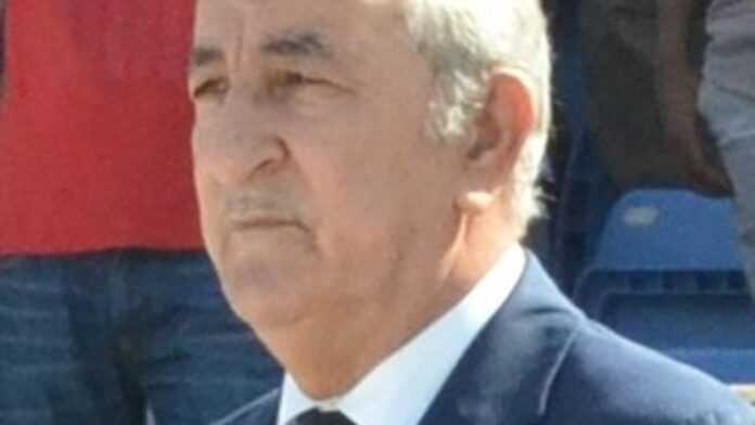 Le Président algérien, Abdelmadjid Tebboune