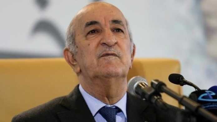 Le Président algérien, Abdelmadjid Tebboune