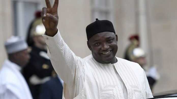 Le Président de la Gambie, Adama Barrow