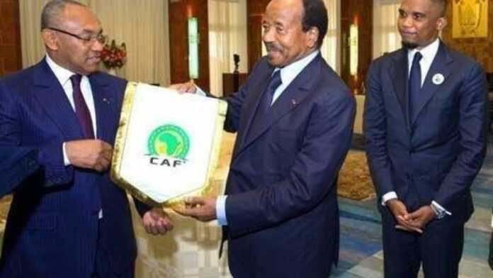 Ahmad Ahmad et Paul Biya