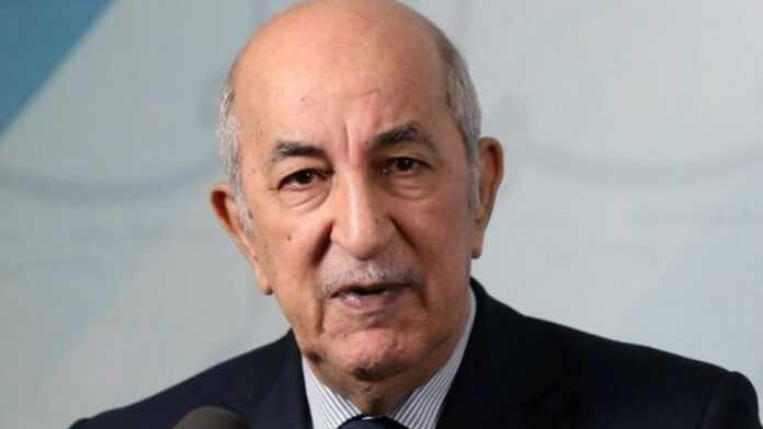 Le Président algérien, Abdelmadjid Tebboune