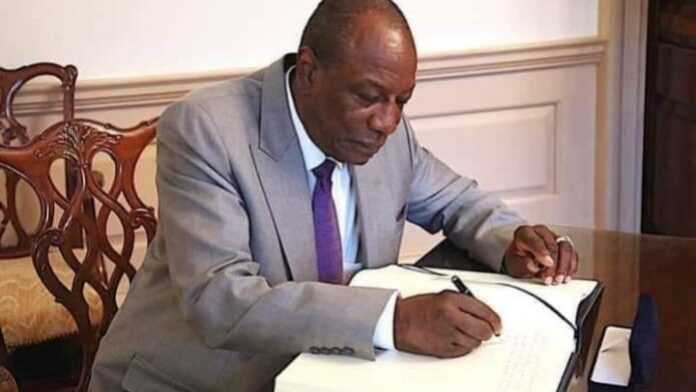 Le Président de la Guinée, Alpha Condé