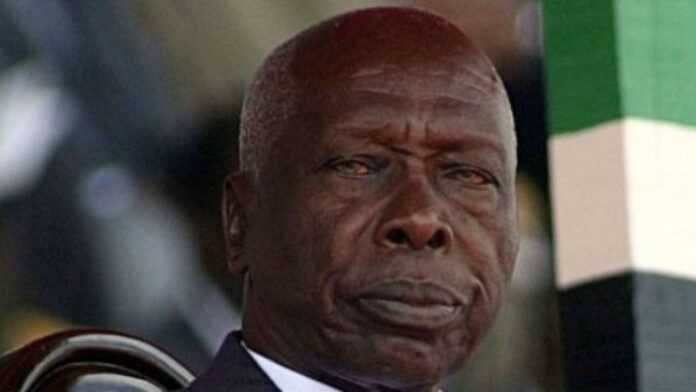 Daniel Arap Moi, ancien Président du Kenya