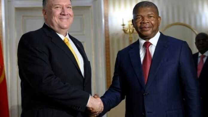 Mike Pompeo et Joao Lourenço