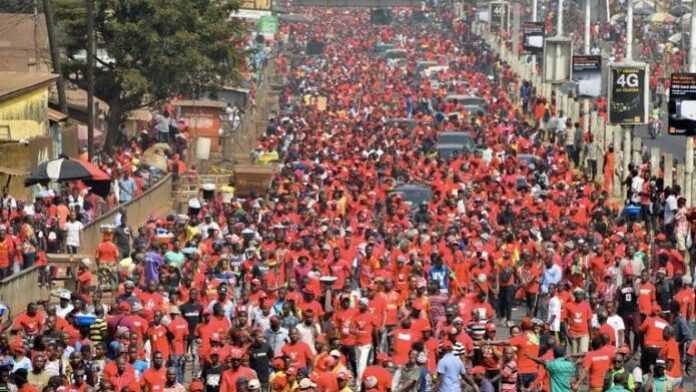 Manifestation en Guinée