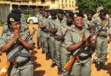 Des éléments de la police du Niger