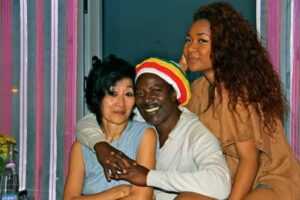 Ran, Alpha Blondy et leur fille Soukeïna Koné