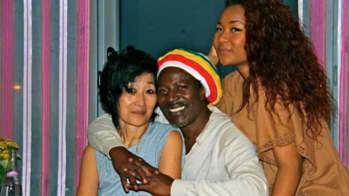 Ran, Alpha Blondy  et leur fille Soukeïna Koné