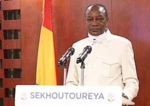 Le Président de la Guinée, Alpha Condé