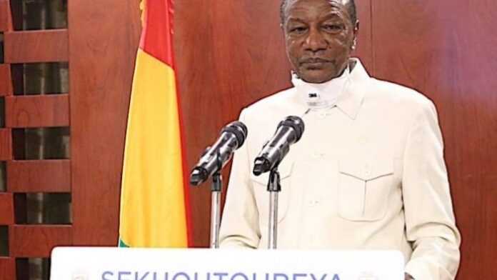 Le Président de la Guinée, Alpha Condé