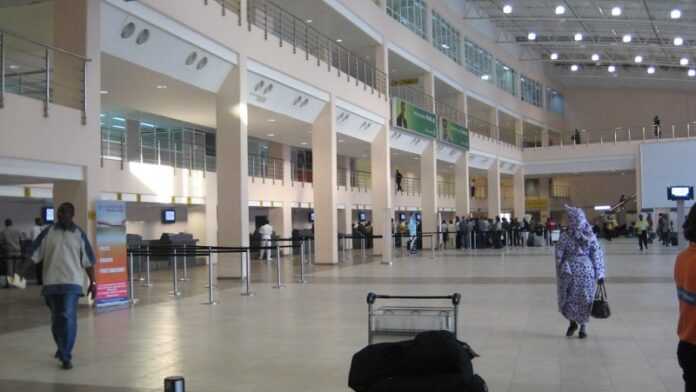 Aéroport de Lagos au Nigeria