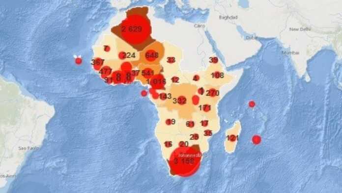 Afrique Covid-19 le 20 avril 2020