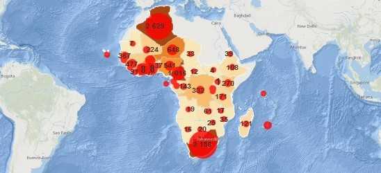 Covid-19 en Afrique plus de 1000 décès : le point au lundi 20 avril 2020
