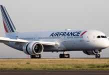 Un avion d'Air France