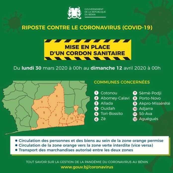 cordon sanitaire benin