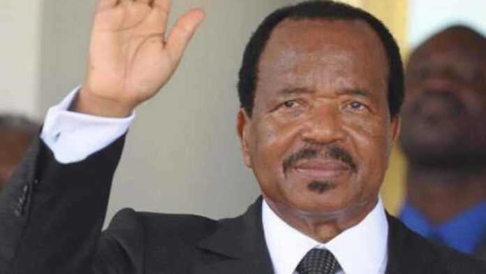 Le Président du Cameroun, Paul Biya