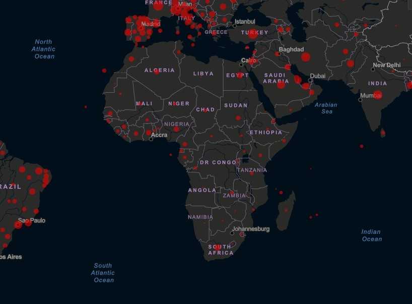 Covid-19 en Afrique du Nord : le Maroc franchit la barre des 7000 cas, l'Egypte toujours en tête suivie de l'Algérie